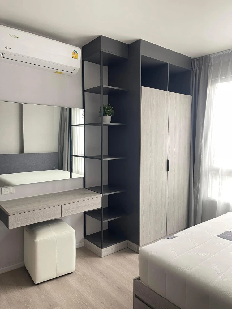 For sale: D Condo Campus Dome Rangsit, Phase 3, 7th floor, garden view, swimming pool. If interested in being an owner, hurry and reserve now.