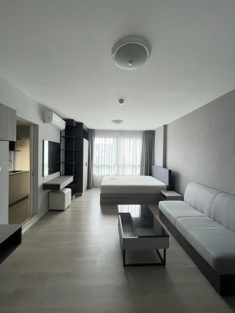 For sale: D Condo Campus Dome Rangsit, Phase 3, 7th floor, garden view, swimming pool. If interested in being an owner, hurry and reserve now.