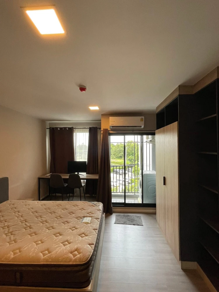 For sale: D Condo Hideaway Rangsit Phase 4, studio room type, fully furnished and appliances, ready to move in.