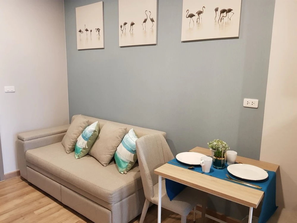 For sale: Niche Mono Sukhumvit - Bearing, 19th floor, river view, fully furnished, beautiful room, reserve now, urgent!