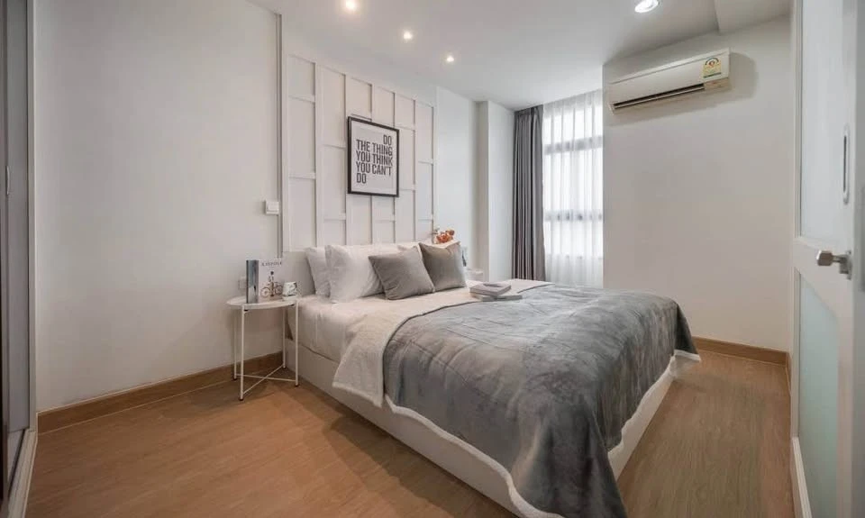 For sale: Baan Nawathara. The room comes fully furnished and equipped with appliances. Fully equipped, great value, complete in one place. Reserve now