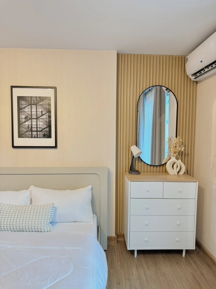 For sale: Plum Condo Phahonyothin 89, empty room, waiting for someone who loves decorating to become the owner. Hurry and reserve before the rooms are
