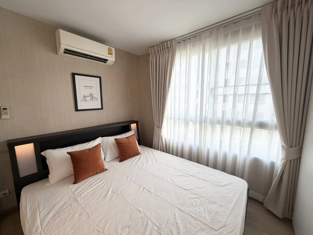 For sale: Plum Condo Phahonyothin 89, Building B, 5th floor, area 28.27 sq m., corner room, nicely decorated, very livable, hurry and reserve now!