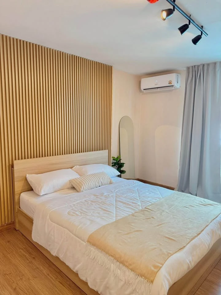 Plum Condo Phaholyothin 89 for sale, Phase 3, Building B, 8th floor. Fully furnished and ready to move in. Everything shown in the pictures is include