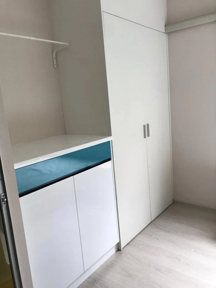 For sale or rent Plum Condo Park Rangsit Phase 3, decorated cutely enough to make life colorful. Swimming pool view. Excellent like this, reserve now.
