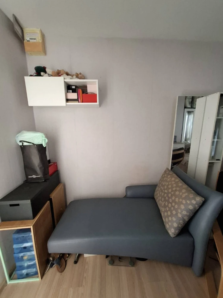 For sale: Plum Condo Lat Phrao 101, Building E, 4th floor, corner room, very private, good condition, ready to move in.
