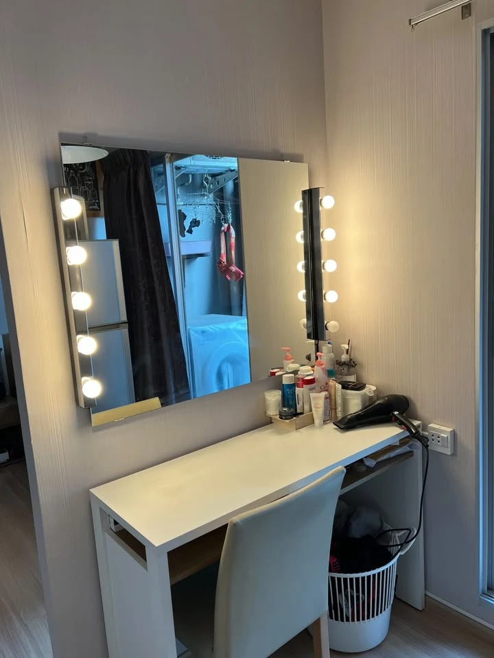 For sale: Plum Condo Lat Phrao 101, studio room, 22.05 sq m, corner room, very private, not attached to any other room on one side, very worth booking