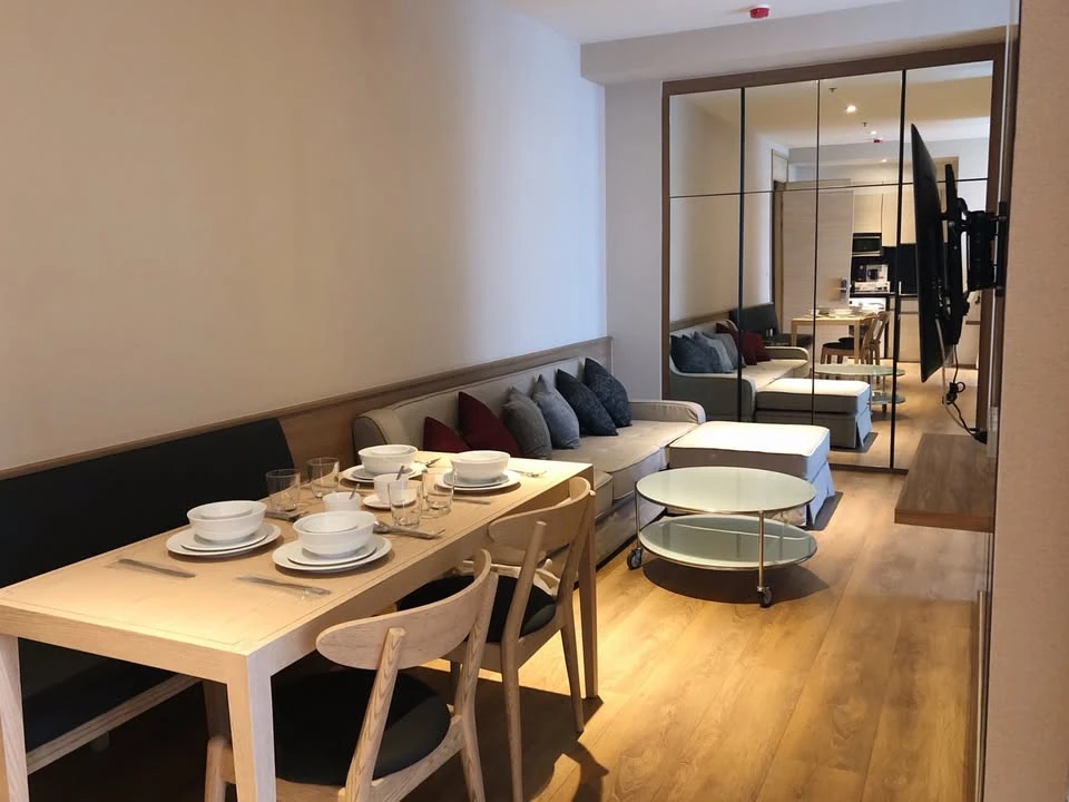 For sale: Park 24 Origin Phrom Phong, 34th floor, very high, Combine room, very large usable area. You will regret it if you miss it.