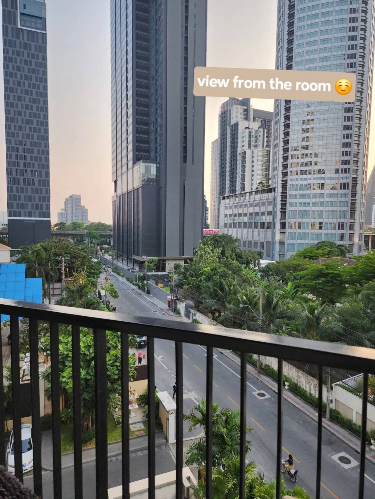 For sale: Fifty Nine Heritage Sukhumvit 59, 6th floor, Building A, beautiful view, no buildings blocking, fully furnished with electrical appliances,