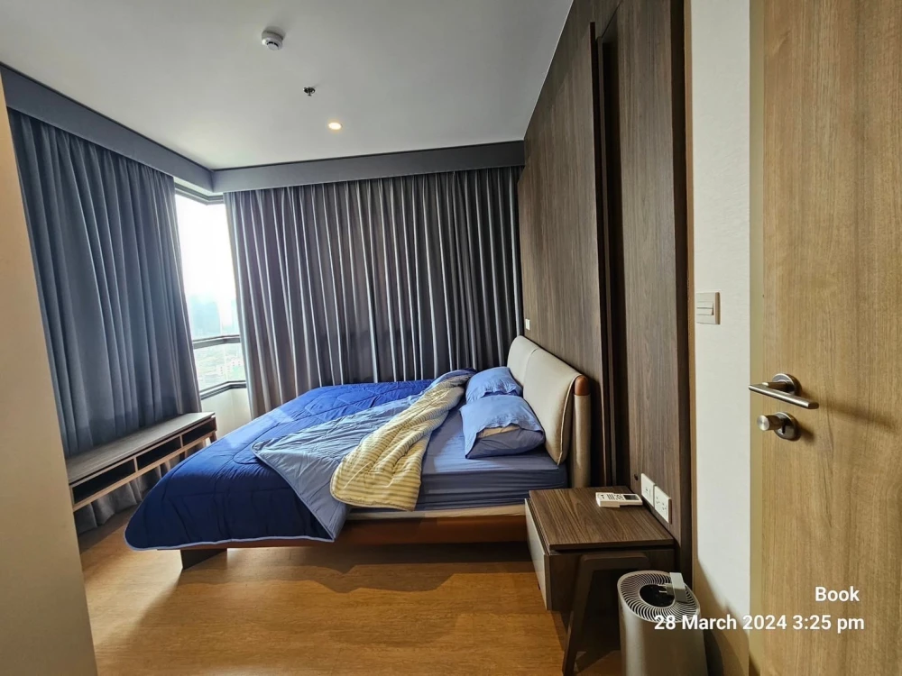 For sale: Maru Lat Phrao 15, special room plan, not attached to anyone's room, simple built-in decoration, using natural color tones, very attractive