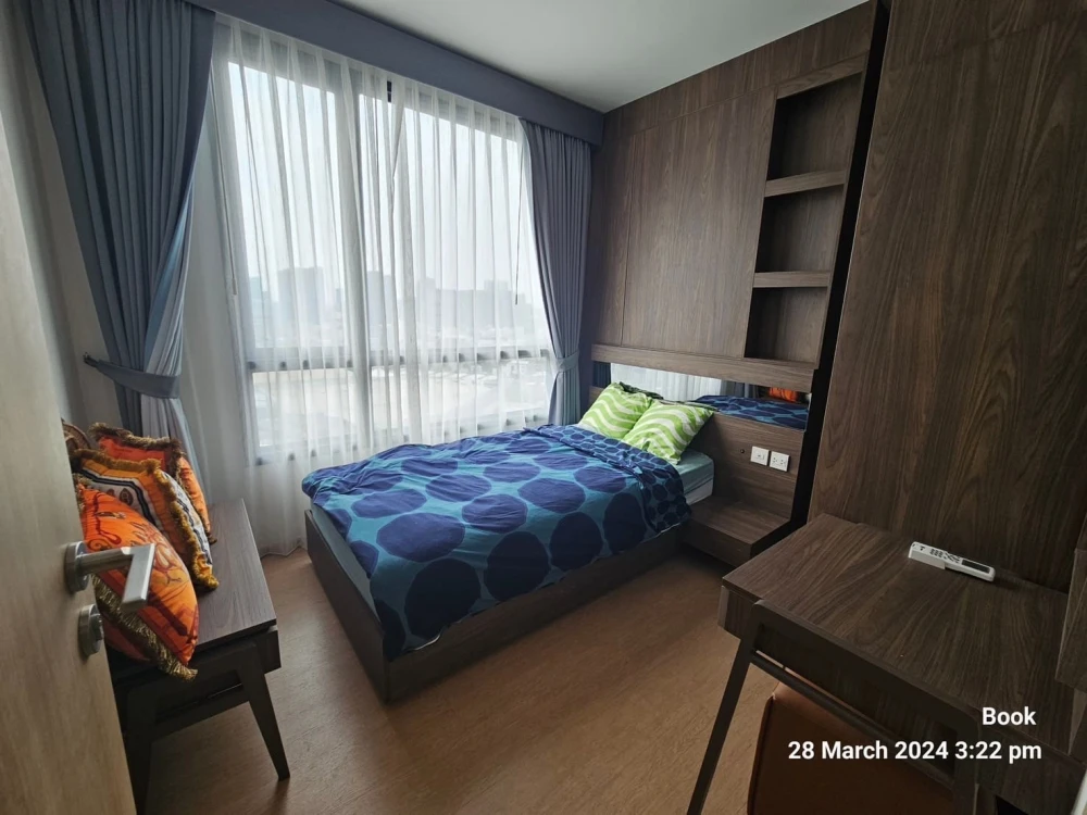 For sale: Maru Lat Phrao 15, special room plan, not attached to anyone's room, simple built-in decoration, using natural color tones, very attractive