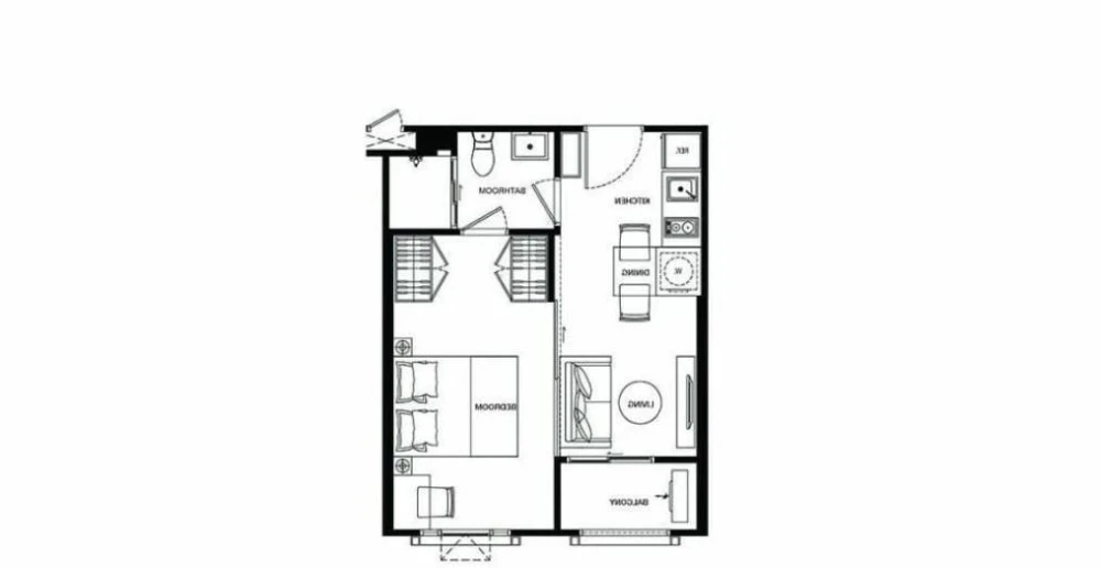For sale: Maestro Ratchada 19, spacious room, comfortable, fully furnished, book now, hurry!
