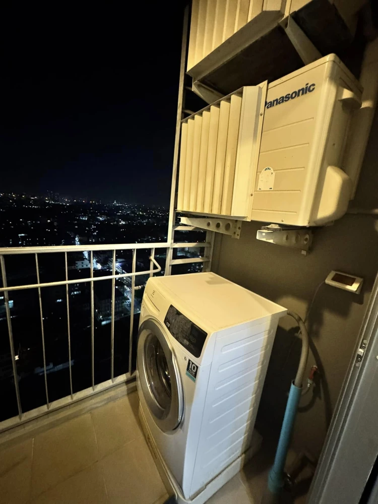 For sale: U Delight @ Talat Phlu Station, 26th floor, very high, beautiful city view, good breeze, furnished + electrical appliances, ready to move in