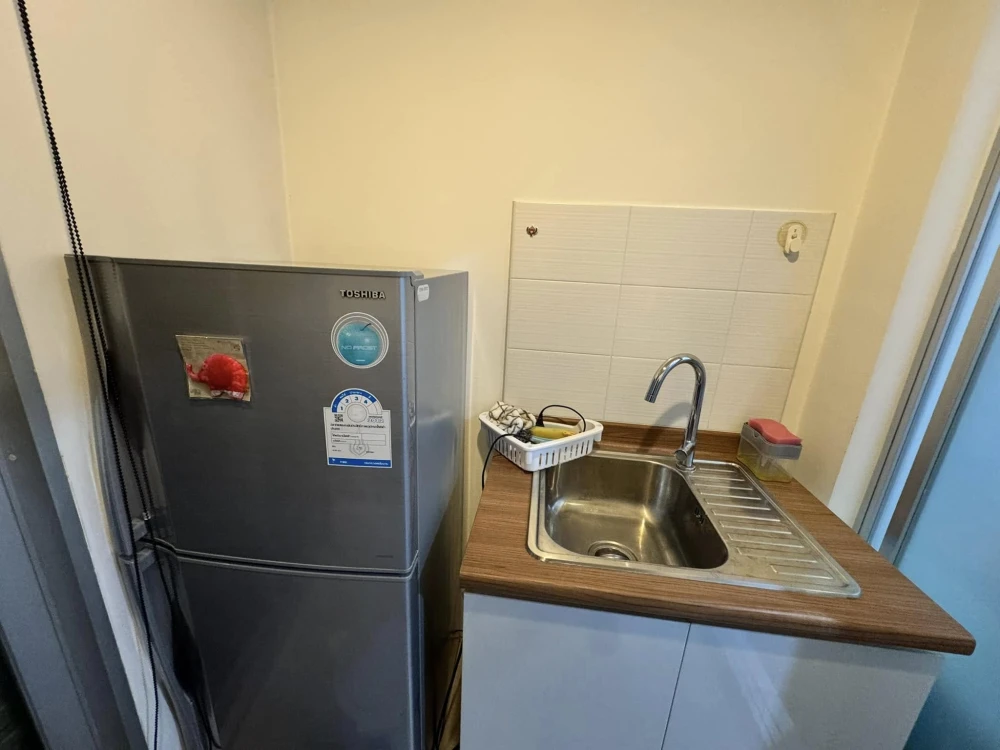 For sale: U Delight @ Talat Phlu Station, 26th floor, very high, beautiful city view, good breeze, furnished + electrical appliances, ready to move in