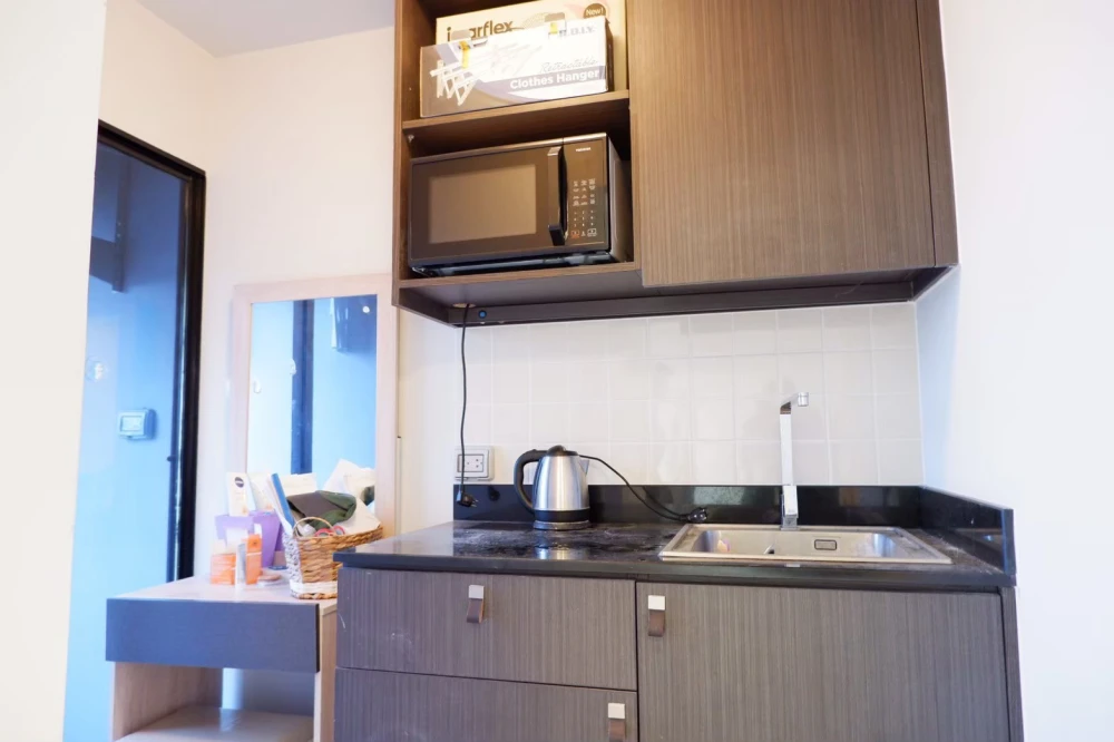 For sale: Union Ramkhamhaeng-Seri Thai, bright, clean, airy, comfortable room, shady treetop view, grab it now!