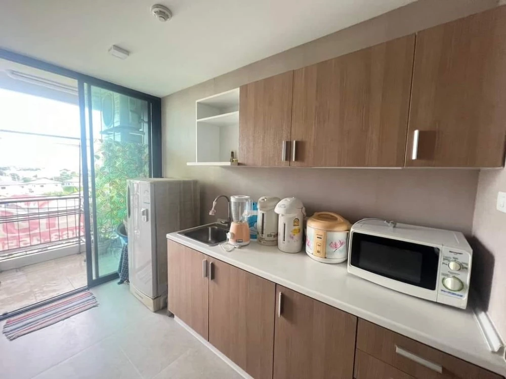 Sell ​​Richso Condo Bang Krang, 1 bedroom, 1 bathroom, no opposite room, ready to move in, fully furnished, can't miss it
