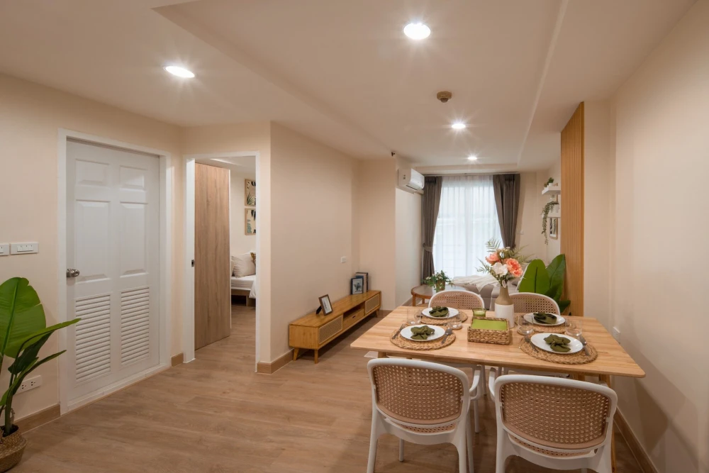For sale: Resort Ta Yen Akat. Beautifully decorated rooms in a minimalist style. Super comfortable. Reserve now, don't delay.
