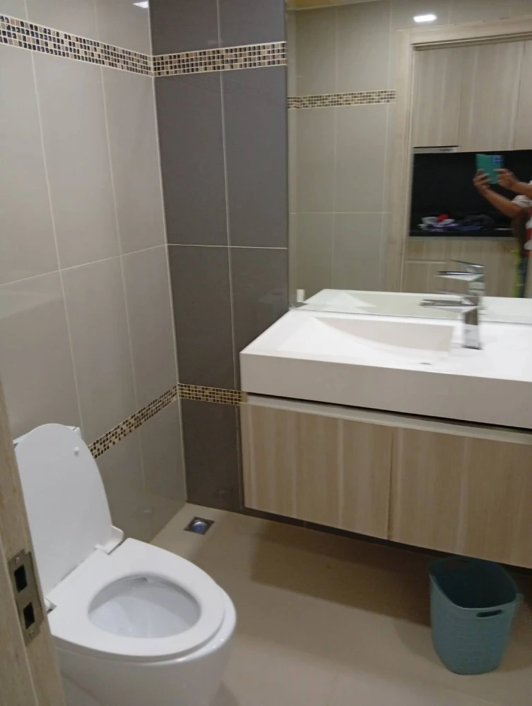 Selling a unit at Laguna Beach Jomtien (Jomtien), Building A, 1st floor, fully furnished with high-quality furniture. Book now!