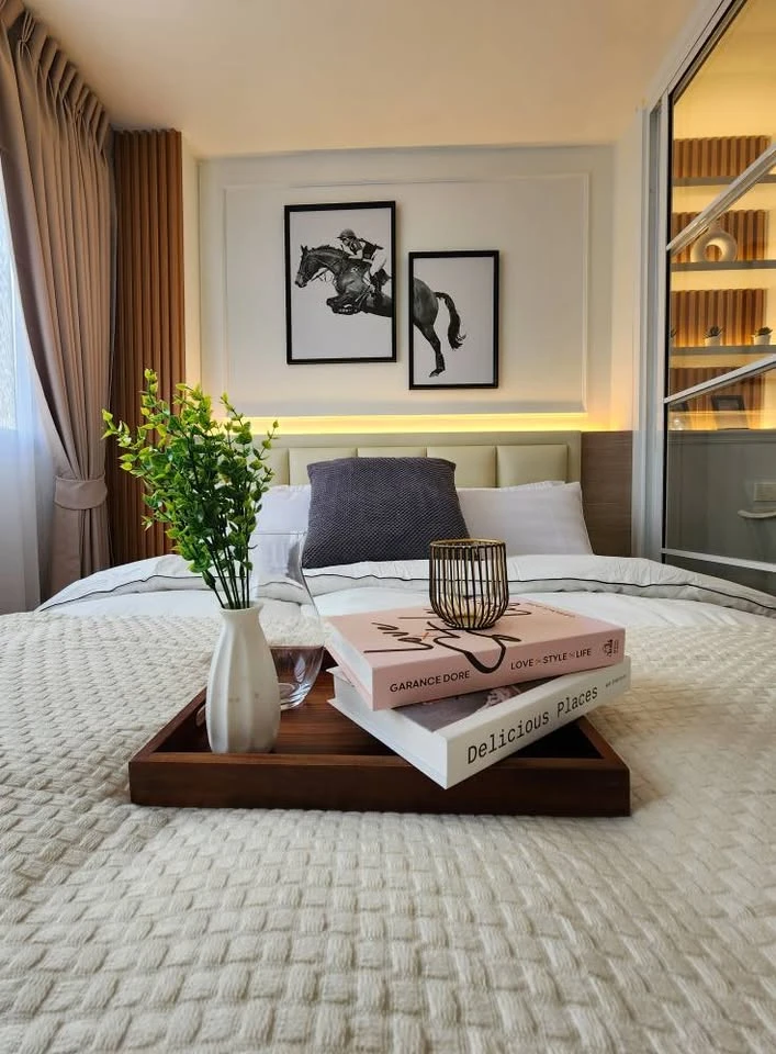 For sale: Lumpini Condo Town Ramintra - Nawamin. Beautiful built-in decoration throughout the room. Well-proportioned. You can't miss this opportunity