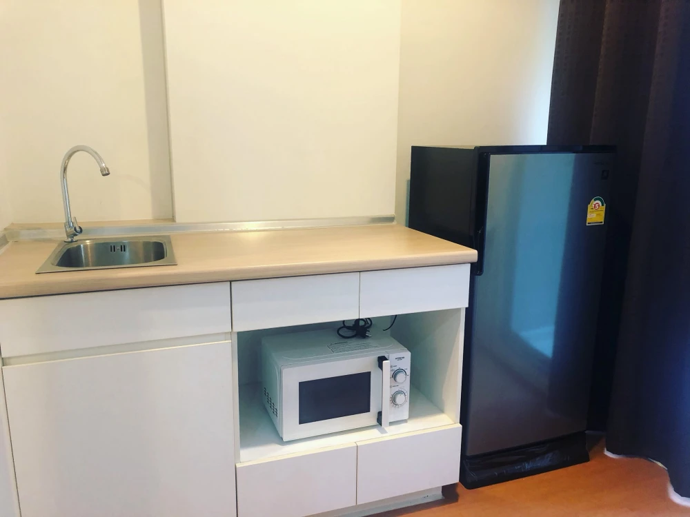 For sale: Lumpini Condo Town Ramintra-Lat Phrao, room in good condition, garden view, quiet, shady, not noisy, fully furnished, must book.