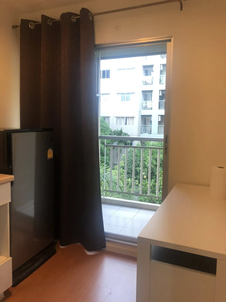 For sale: Lumpini Condo Town Ramintra-Lat Phrao, room in good condition, garden view, quiet, shady, not noisy, fully furnished, must book.