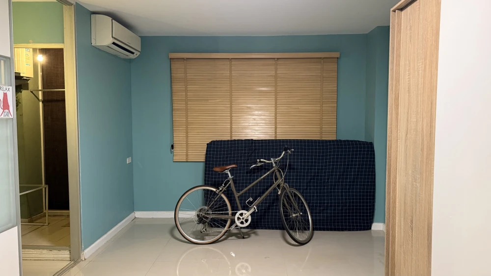 For sale: Lumpini Town Bodindecha-Ramkhamhaeng, Studio room, high-quality tile flooring, ready to move in.