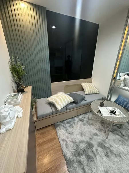 For sale: Lumpini Park Nawamin-Sri Burapha, a nice room, fully furnished, complete facilities. If you miss out on this good deal, you'll regret it.