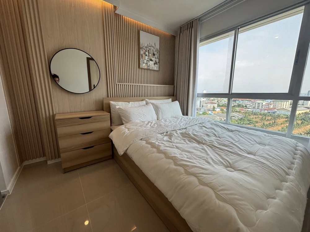 For sale: Lumpini Ville Naklua - Wongamat, Building A, 10th floor. Fully furnished with built-in furniture. Book now!