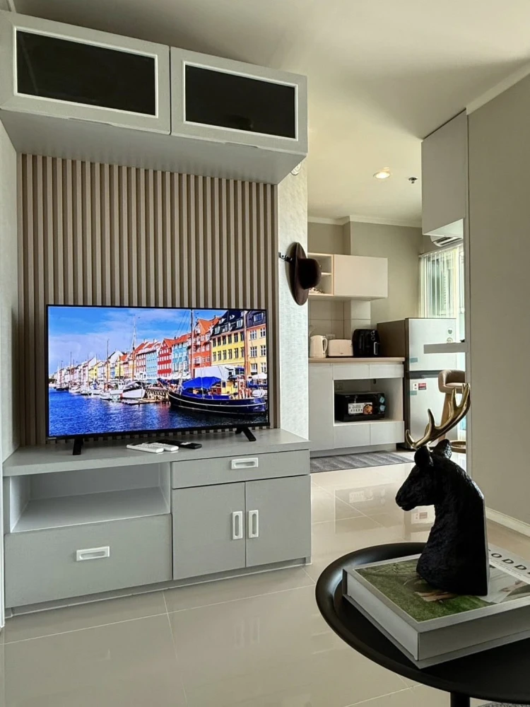 For sale: Lumpini Ville Naklua-Wong Amat, ready to move in, fully furnished, high floor, reserve now.