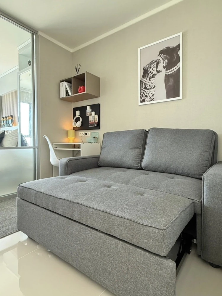 For sale: Lumpini Ville Naklua-Wong Amat, ready to move in, fully furnished, high floor, reserve now.