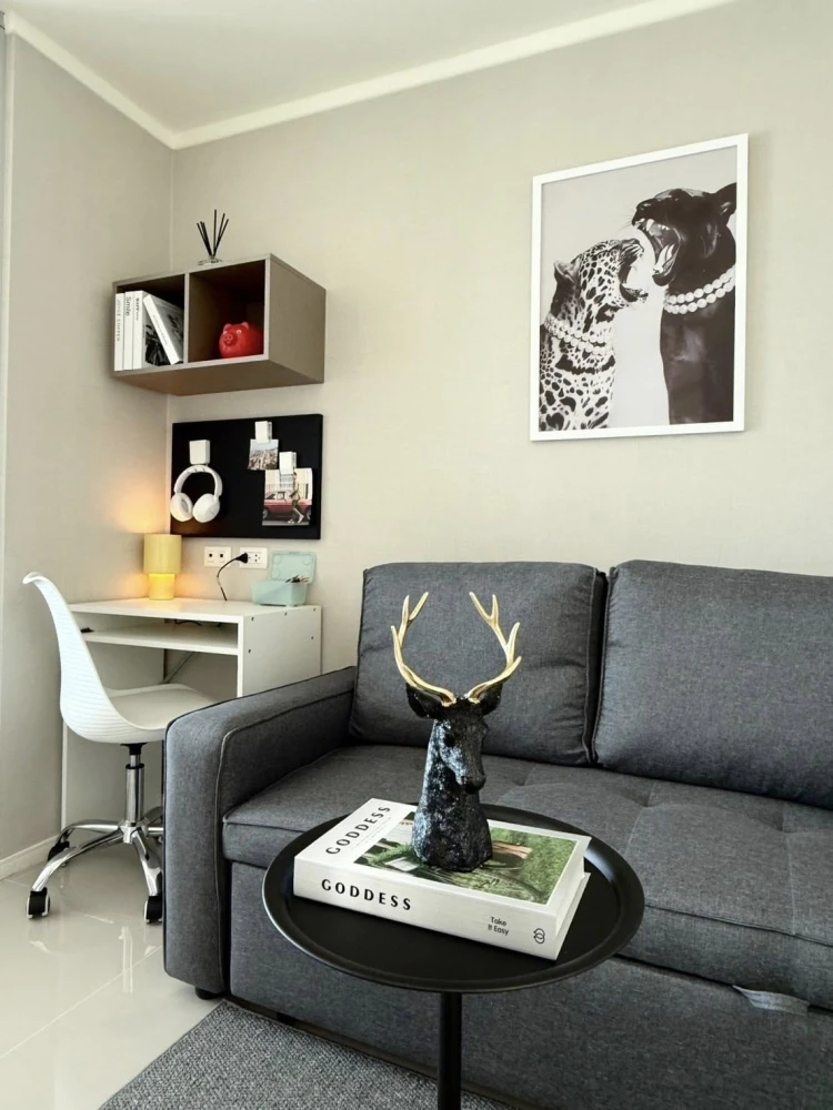 For sale: Lumpini Ville Naklua-Wong Amat, ready to move in, fully furnished, high floor, reserve now.