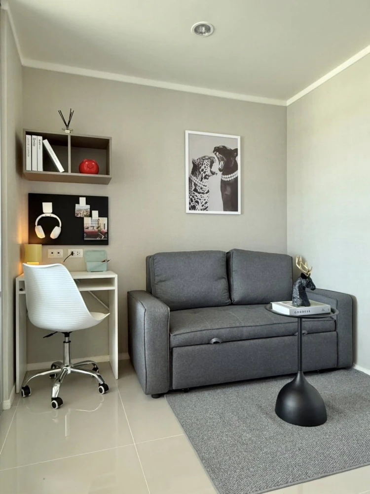 For sale: Lumpini Ville Naklua-Wong Amat, ready to move in, fully furnished, high floor, reserve now.