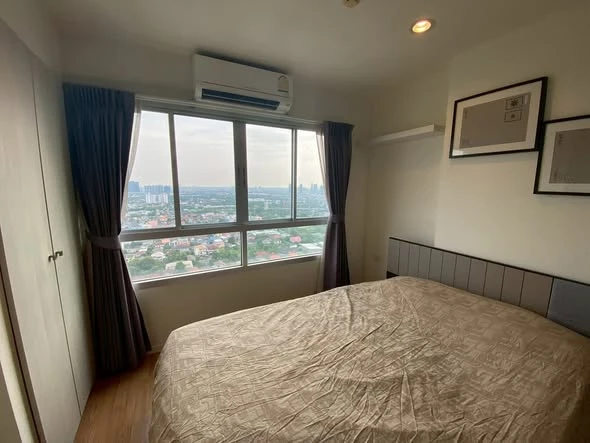 Selling Lumpini Ville Prachachuen-Pongphet 2, high floor unit, fully furnished with appliances. Book now, don't miss out!+++
