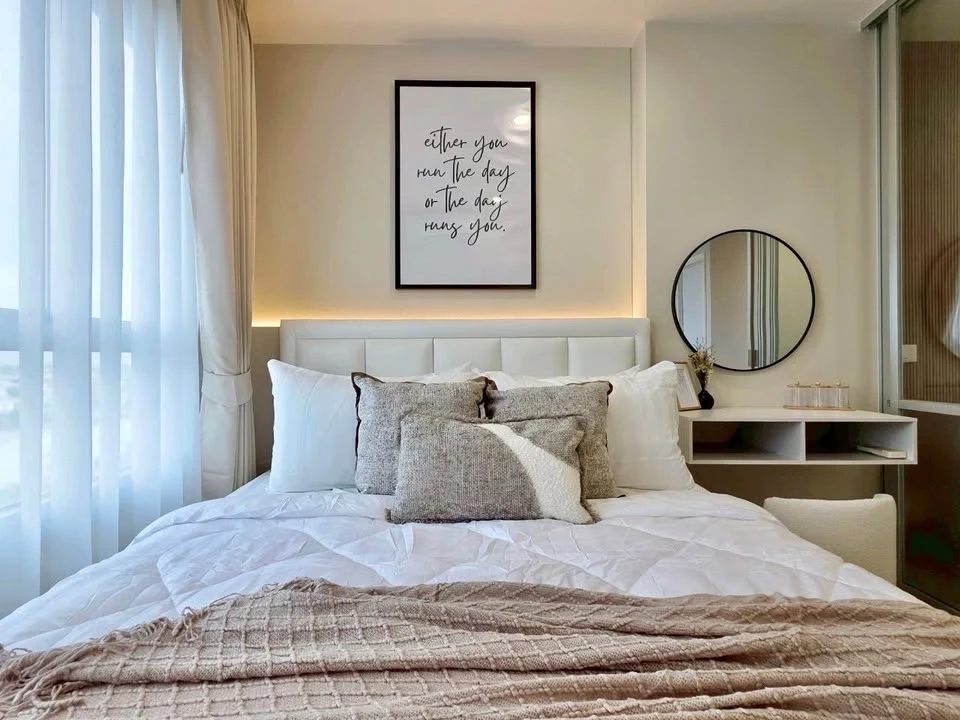 For sale: Lumpini Ville Ramkhamhaeng 60/2, ready to move in, high floor, furnished, hurry and book now+++