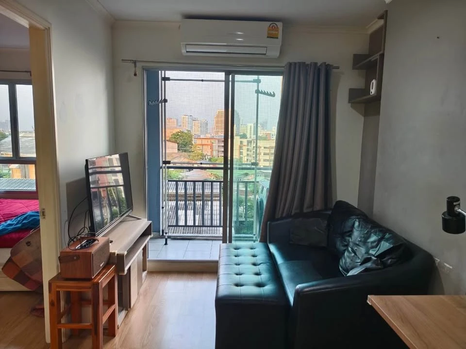 For sale: Lumpini Ville Rat Burana-Riverview, 6th floor, spacious room, fully furnished, hurry to reserve ownership.
