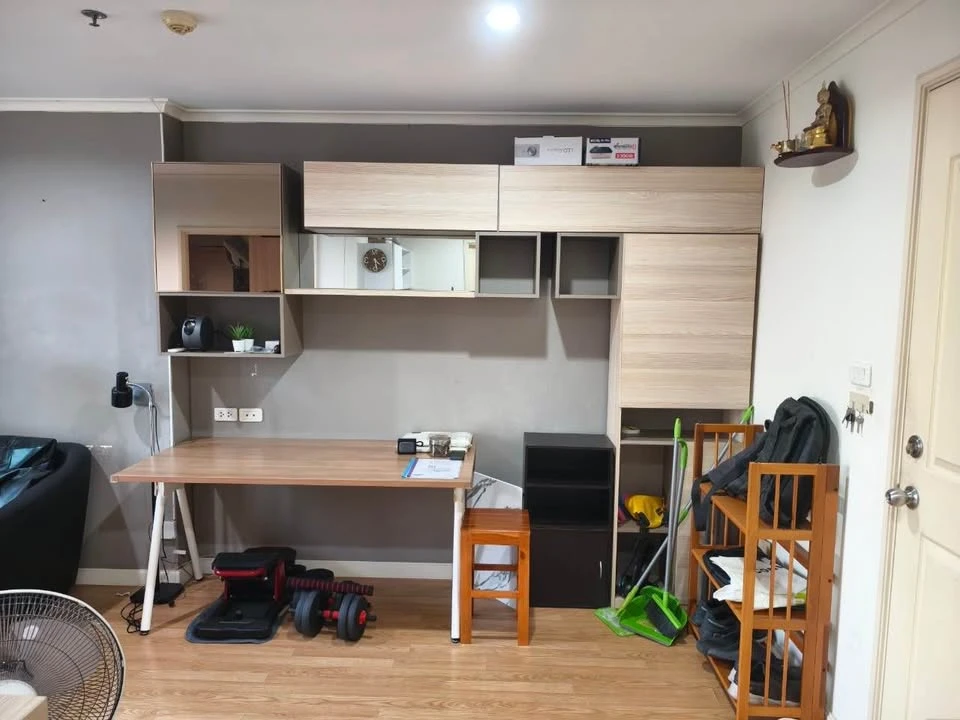 For sale: Lumpini Ville Rat Burana-Riverview, 6th floor, spacious room, fully furnished, hurry to reserve ownership.