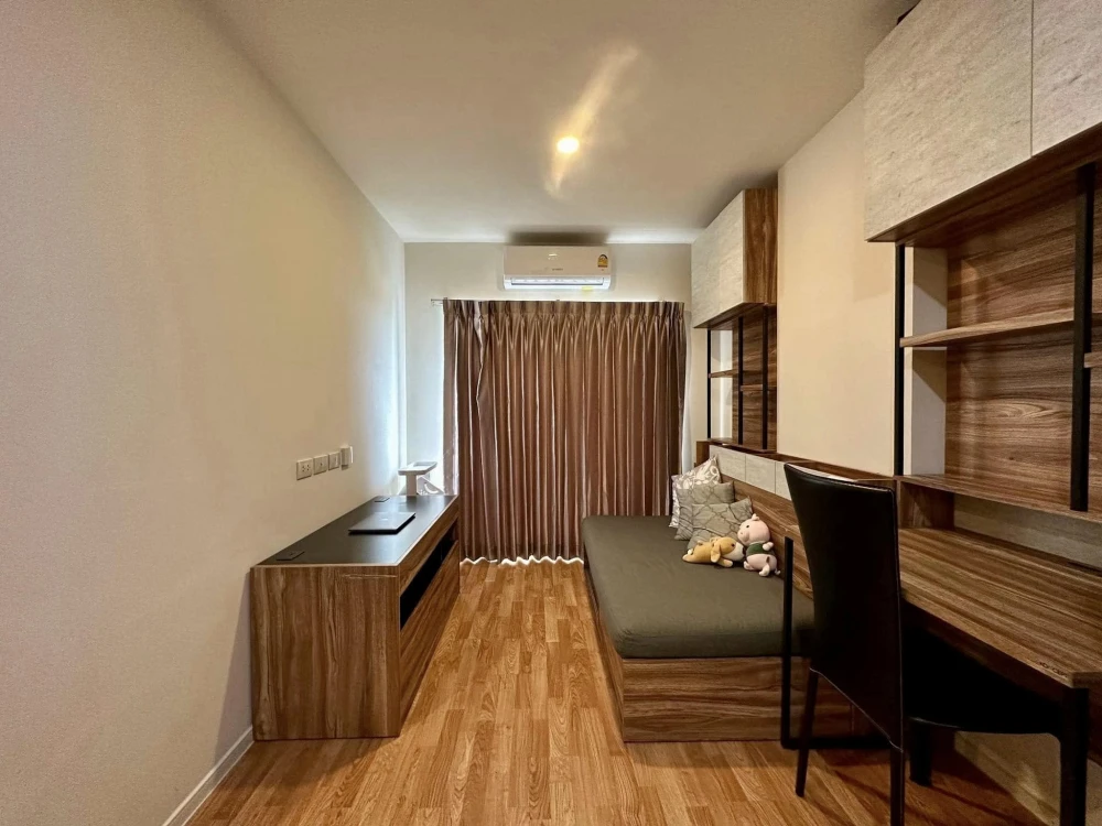 For sale: Lumpini Ville Sukhumvit 76 - Bearing Station, 2 rooms divided into sections. Fully furnished, good price, book now.