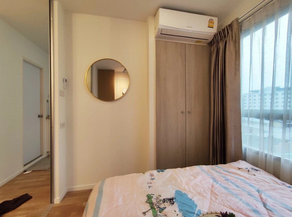 For sale: Lumpini Ville Sukhumvit 76-Bearing, good location, divided into separate rooms, beautifully decorated, ready to move in with bags.