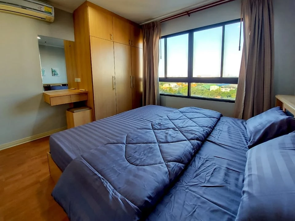 For sale: Lumpini Ville Sukhumvit 77, spacious room, lots of usable space, comfortable, not cramped, complete with furniture, reserve now.