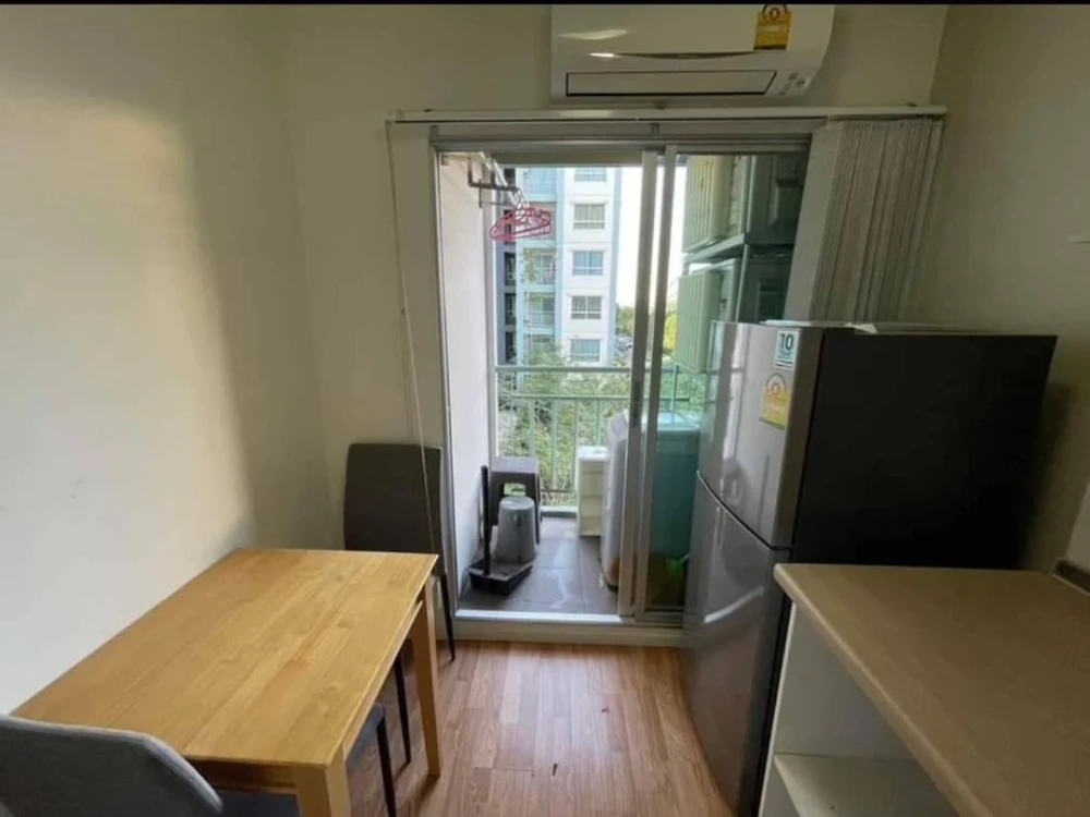 For sale: Lumpini Ville On Nut - Lat Krabang 2, size 21 sq m., Building B, 4th floor, clean, airy room, very beautiful condition, book first, get it f