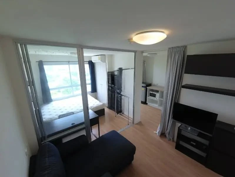 For sale: Lumpini Ville On Nut - Lat Krabang, 8th floor, Building B, near Paseo Robinson, fully furnished, don't miss out!
