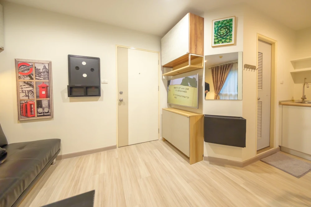 For sale: Lumpini Ville On Nut 46, decorated in a modern style, simple and luxurious, fully furnished, with built-in functions, very worth booking.