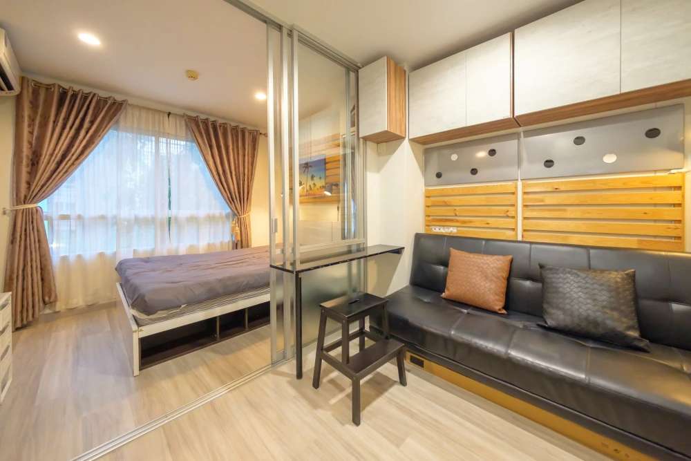 For sale: Lumpini Ville On Nut 46, decorated in a modern style, simple and luxurious, fully furnished, with built-in functions, very worth booking.