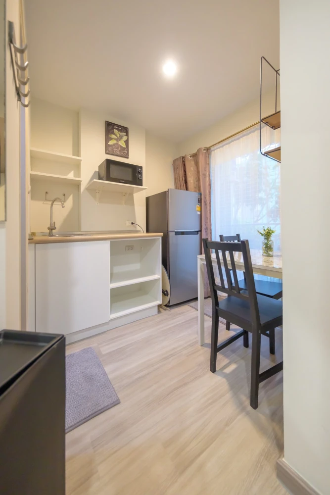 For sale: Lumpini Ville On Nut 46, decorated in a modern style, simple and luxurious, fully furnished, with built-in functions, very worth booking.