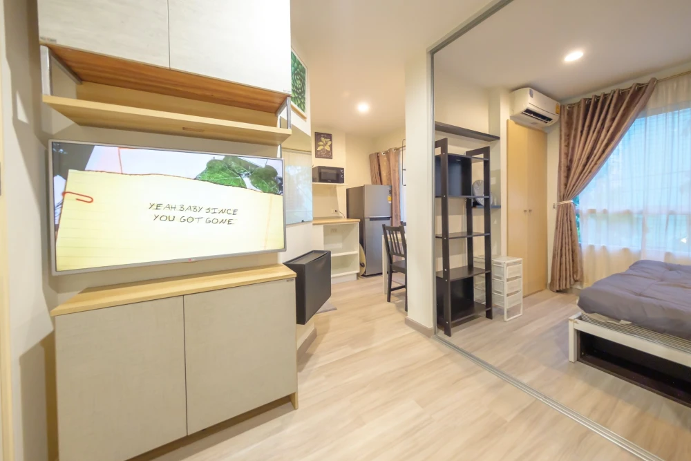 For sale: Lumpini Ville On Nut 46, decorated in a modern style, simple and luxurious, fully furnished, with built-in functions, very worth booking.