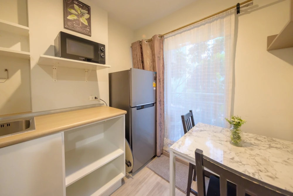 For sale: Lumpini Ville On Nut 46, decorated in a modern style, simple and luxurious, fully furnished, with built-in functions, very worth booking.