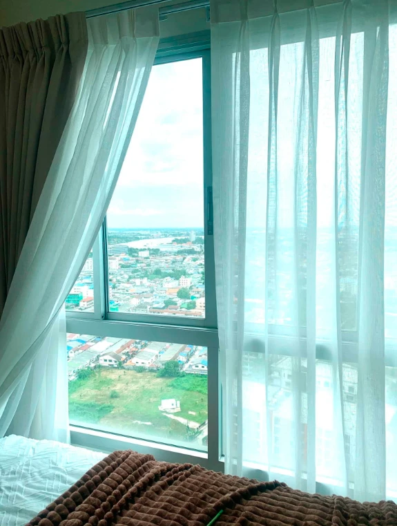 For sale: Lumpini Ville Chaengwattana-Pak Kret condo, 27th floor, Building B. Beautifully decorated and very livable. Must reserve!
