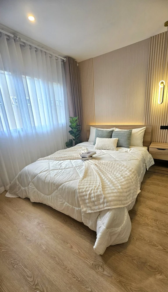 Selling a beautifully decorated unit at Lumpini Center Ladprao 111. **Photos are of the actual unit. Everything shown in the pictures is included. Res images