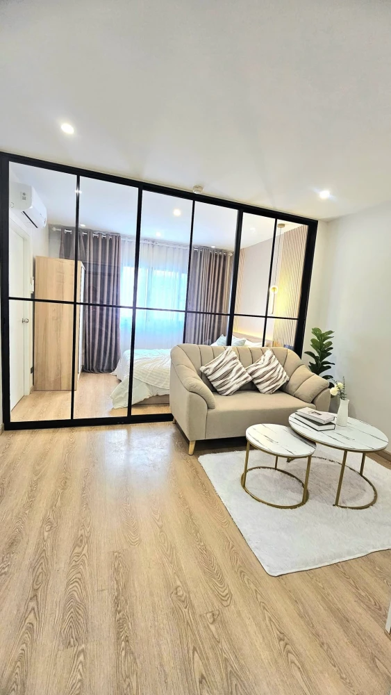 Selling a beautifully decorated unit at Lumpini Center Ladprao 111. **Photos are of the actual unit. Everything shown in the pictures is included. Res