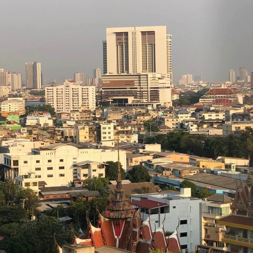 For sale: Lumpini Place Ratchada - Tha Phra, corner room, no room opposite, only one room attached, great view, cool breeze, book now